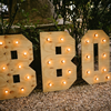 BBQ lichtletters