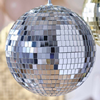 Discobal Zilver 20 cm