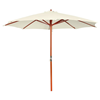 Parasol Ecru / Beige / Wit - 3 meter doorsnede huren 