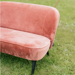 Oud Roze Bankje Wood