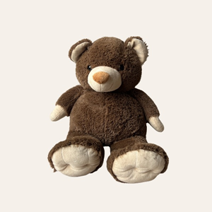 grote bruine knuffel beer voor kindertent en bruiloft styling