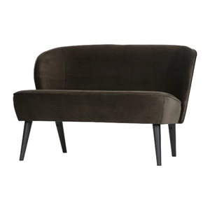 Donkergroen Velvet Bankje huren