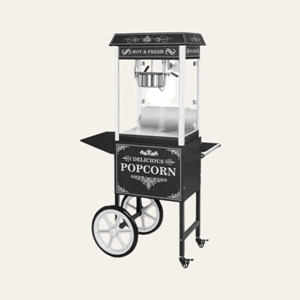 retro popcornmachine huren voor bruiloft en event