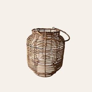 rotan windlicht voor boho bruiloft decoratie