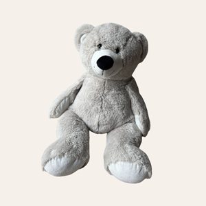 grote witte knuffel beer voor kindertent en bruiloft styling