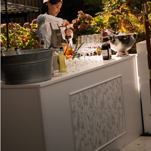 Bar - Buffet - Wit 2 meter breed 80 cm diep