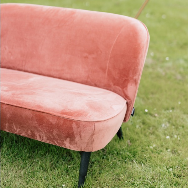 Oud Roze Bankje Wood